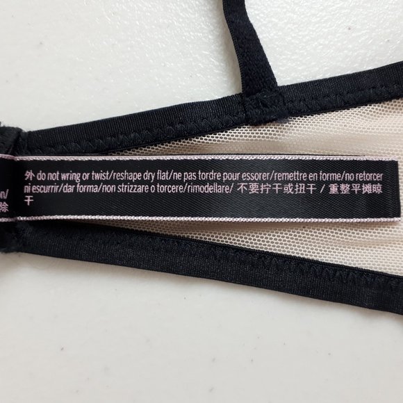 Victoria’s Secret Pink Mesh Dragon Lace Balconette Bra - Picture 8 of 8